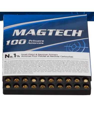 Amorces MAGTECH n°1 1/2 Small Pistol x100
