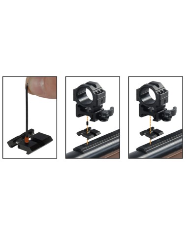 ADAPTATEURS POUR RAILS 11 MM - 21 MM