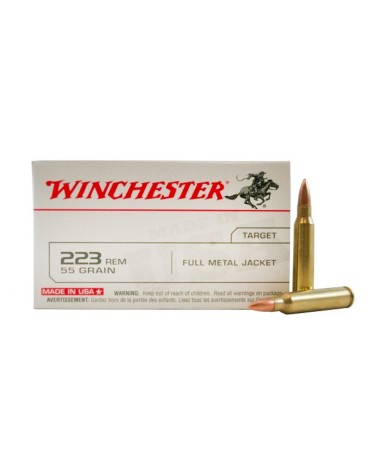 Winchester 223 rem 55grs x20