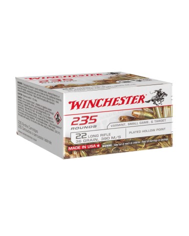 WINCHESTER 22LR SUPER X LHP CP 36GR X235