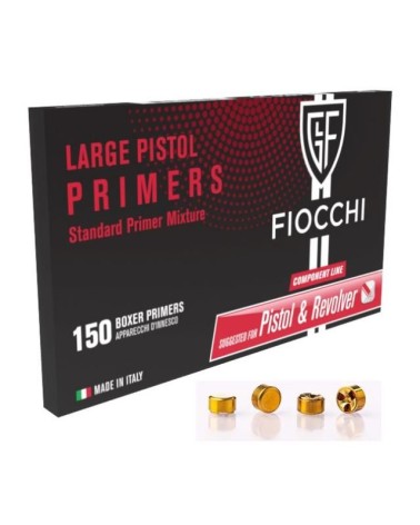 Amorces FIOCCHI Primers Large Pistol  x150