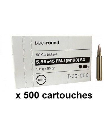 RUAG SWISS MUNITION cal.5,56x45 Nato (cal.223 Rem) FMJ SX M193 55gr x500