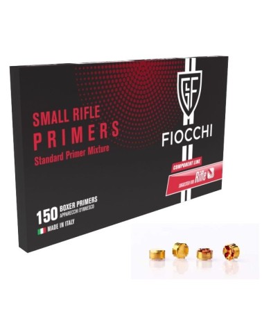 Amorces FIOCCHI Primers Small Rifle x150