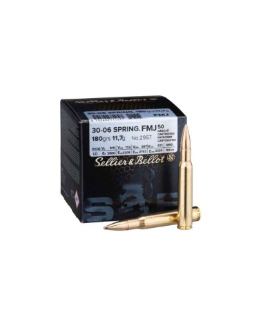 Sellier & Bellot cal.30-06 Sprg FMJ 180 grains x50