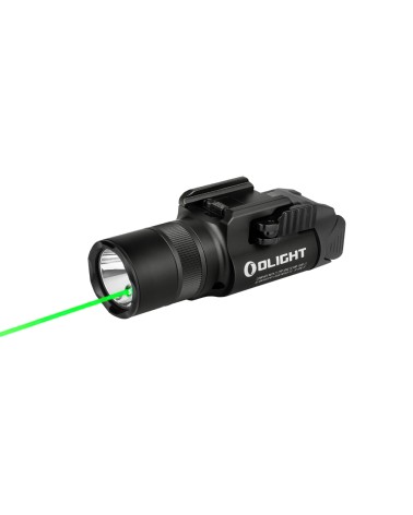 Olight Baldr Pro R - Lampe Tactique 1913 GL Avec Laser Vert & 1350 lumens LED