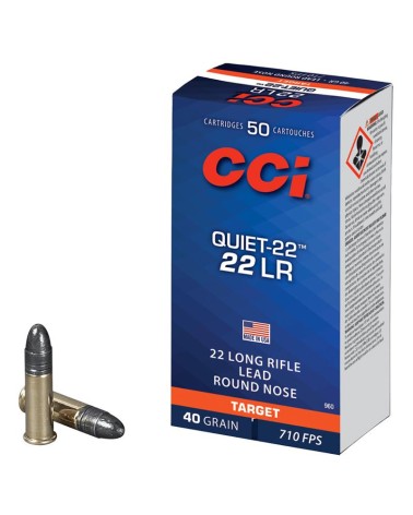 CCI 22lr Quiet 40GR X50