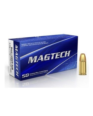 MAGTECH cal.9x19 FMJ 147GR SUBSONIC x50