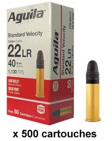 AGUILA 22lr Standard Soft Point x500