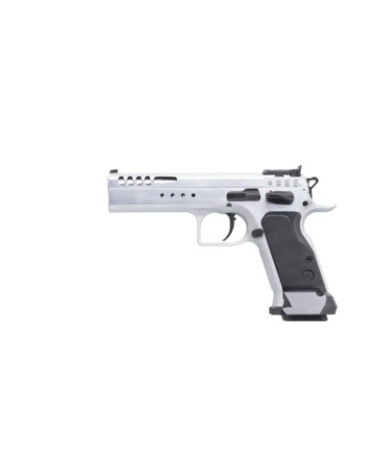 PISTOLET TANFOGLIO LIMITED CUSTOM 9X19 CHROMED OPTIC READY