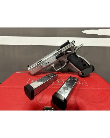 PISTOLET TANFOGLIO LIMITED CUSTOM 9X19 CHROMED OPTIC READY