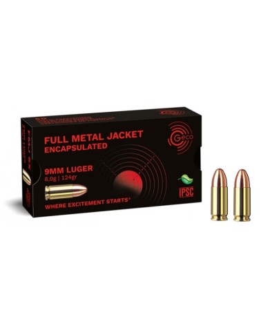 GECO cal.9mm PARA FMJ 124 gr x50