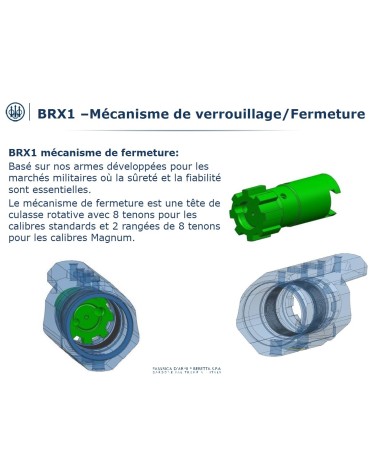 Carabine linéaire BERETTA BRX1 (51 cm) Cal.30-06 Sprg