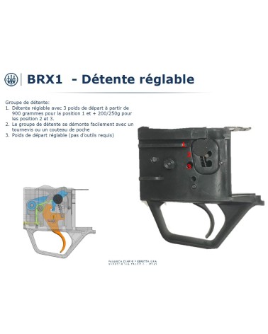 Carabine linéaire BERETTA BRX1 (51 cm) Cal.30-06 Sprg