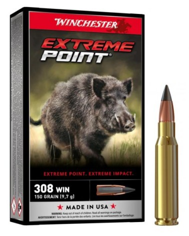 WINCHESTER cal.308 Win Extreme Point 150 grains X20