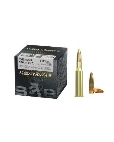 Sellier & Bellot cal.7,62x54 R FMJ 180 grains X50