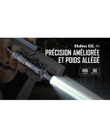 Olight Odin GL Mini | Lampe Tactique Laser Vert