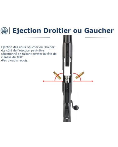 Pack Carabine linéaire BERETTA BRX1 (51 cm) Cal.30-06 Sprg + Steiner MPS + Bretelle + Fourreau