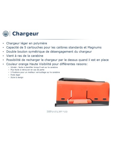 Pack Carabine linéaire BERETTA BRX1 (51 cm) Cal.30-06 Sprg + Steiner MPS + Bretelle + Fourreau