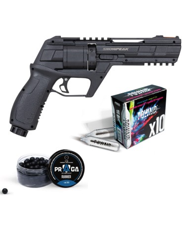 PACK DEFENSE REVOLVER CP300 C50 13J + CO2 + BILLES
