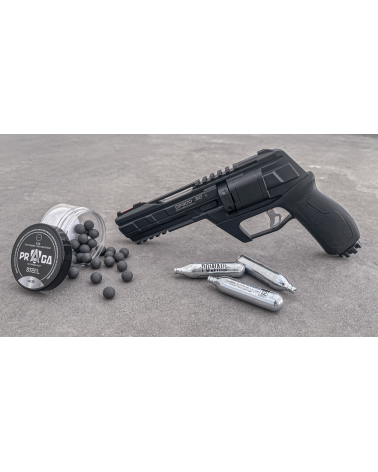 PACK DEFENSE REVOLVER CP300 C50 13J + CO2 + BILLES