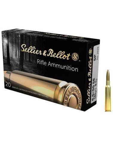 SELLIER & BELLOT cal.6,5x55 Swedish SP 140 grains X20