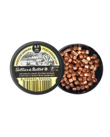 Amorces Poudre Noire SELLIER BELLOT pour revolver X100