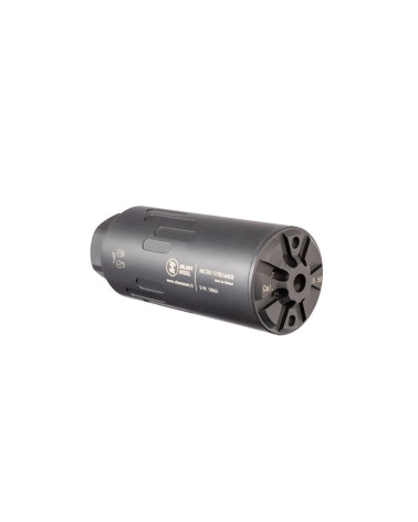 silencieux silent steel MICRO STREAMER 7,62x39-308 noir, se fixe sur frein de bouche ou compensateur