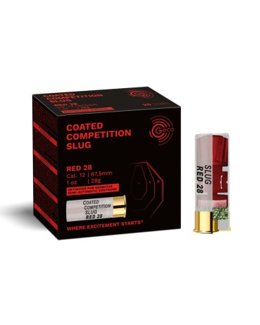 GECO Slug Compétition Red 28 gr cal.12/67 X25