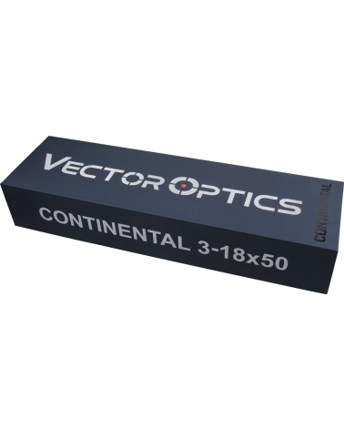 LUNETTE vector optics CONTINENTAL 3-18X50 SFP RET TACTICAL 30mm